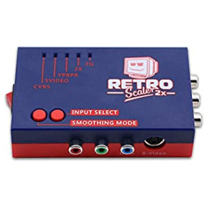 Viudecce RetroScaler2X Convertisseur un/V un et Line-Doubler pour console de jeux
