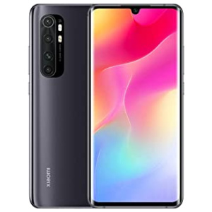 Xiaomi Mi Note 10 Lite Smartphone, 6GB RAM 128GB ROM, 6.47″ FHD 3D AMOLED Display, Quad Caméra (64MP+8MP+5MP+2MP) Version Globale (Noir) Midnight Black