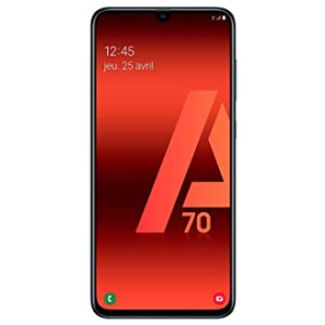 Samsung Galaxy A70 – Smartphone 4G (6,7” – 128GO – 6 GO RAM) – Noir – Version Européenne