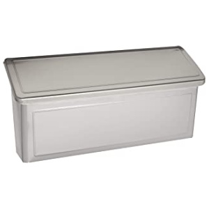 Architectural mailboxes 2690ps-10 Venice support mural Boîte aux lettres, petite, EN ACIER INOXYDABLE