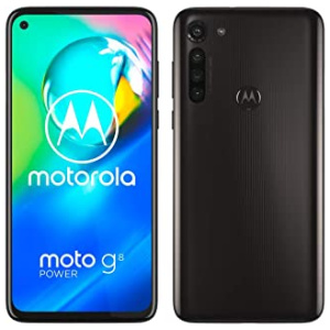 motorola Moto g8 Power Smartphone Portable Débloqué 16,3 cm (6.4″) 4 Go 64 Go Double SIM Noir 5000 mAh Moto g8 Power, 16,3 cm (6.4″), 4 Go, 64 Go, 16 MP, Android 10.0, Noir