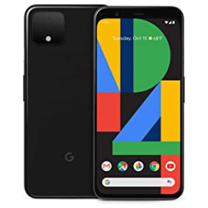 Google Pixel 4 (5,7 pouces, Android) Smartphone débloqué en usine 4G/LTE (G020M modèle UK) (Just Black, 128 Go)