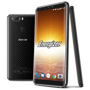 Energizer Powermax P600S Smartphone débloqué LTE (Ecran: 5,9 pouces – 32 Go – Double Nano-SIM – Android) Noir carbone