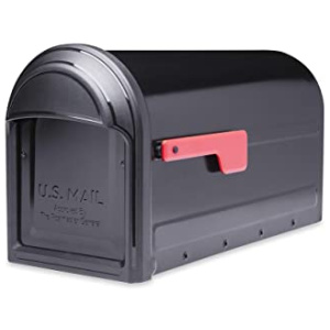 Architectural mailboxes 7900–1b-r-10 Barrington Postmount Boîte aux lettres, grande, Noir,