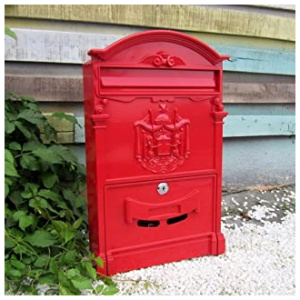 HXXyuoenf Européenne Villa Mailbox Rétro Boîte Aux Lettres