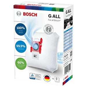 Bosch BBZ41FGALL Sacs Aspirateurs G ALL 5 L, Blanc