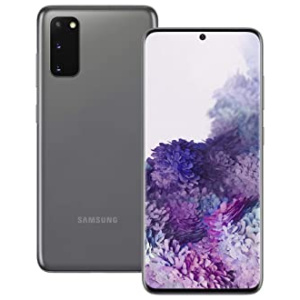Samsung Galaxy S20 – Smartphone Portable débloqué 4G (Ecran: 6,2 pouces – 128 Go – Double Nano-SIM – Android) – Gris