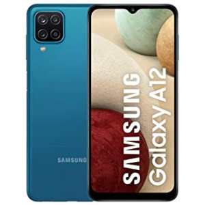 Samsung Galaxy A12 – Smartphone 64GB, 4GB RAM, Dual Sim, Blue