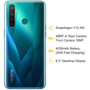 realme 5 Pro 8 Go RAM 128 Go ROM Smartphone