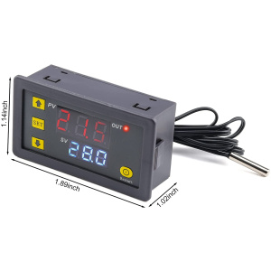 Thermostat numérique 20A 12V régulateur de température