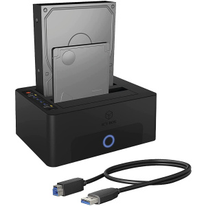 ICY BOX Dual HDD / Station d’accueil pour disque dur USB 3.0