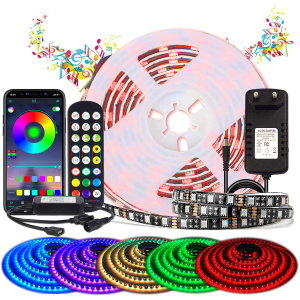 BIHRTC Black LED Light Strip Kit [Energy Class A+]