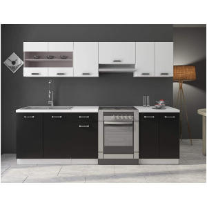 Omega Cuisine/Kitchenette/Bloc de Cuisine 240 cm Réglable