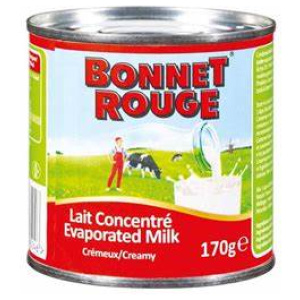 Lait concentré non sucré