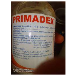 Primadex solution injectable Antibiotique