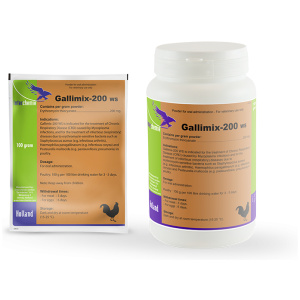 Gallimix-200 WS Erythromycine 20% poudre soluble dans l’eau