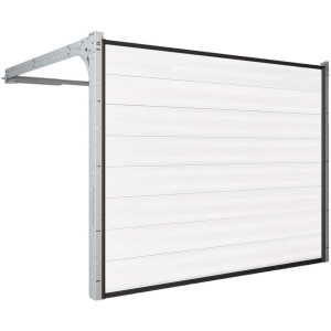 Porte de garage taille 2500 mm x 2250 mm existe en Noir ou Blanc