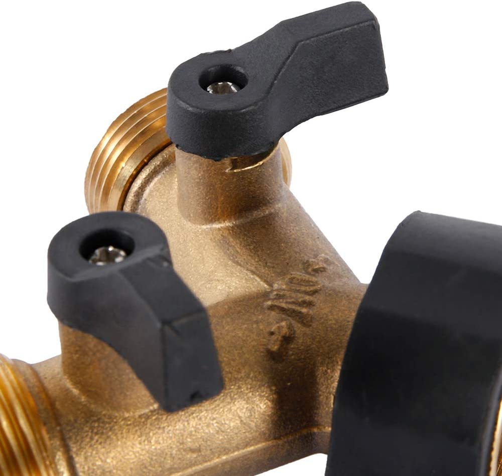 Répartiteur En Y 2 Voies Pour Machine à Laver - Raccord D'Eau Et Vidange - Avec 6 Colliers De Serrage