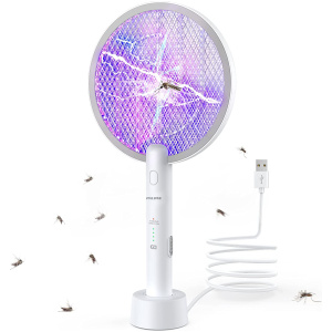 Tueur d’insectes amélioré, tapette à moustiques électrique 3000 V