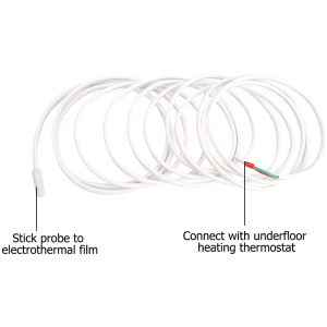 Câble de capteur de thermostat 3 mètres