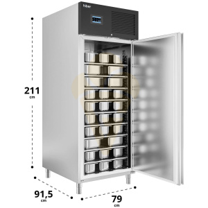 Vitrine armoire à crème glacée Hiber AGF72.1 -30°C