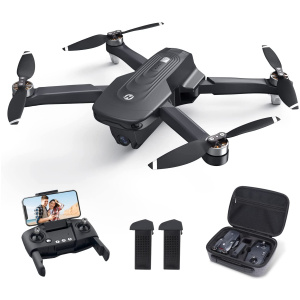 Drone GPS Pliable avec Caméra 4K FHD pour Débutants Adultes