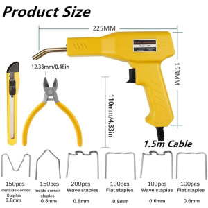 Machine à souder le plastique, kit de réparation de pare-chocs