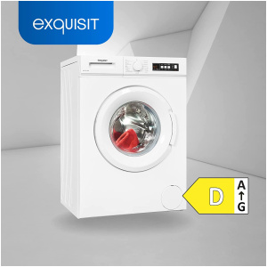 Lave-linge Blanc Exquisit WA7014-060D Capacité de 7 kg