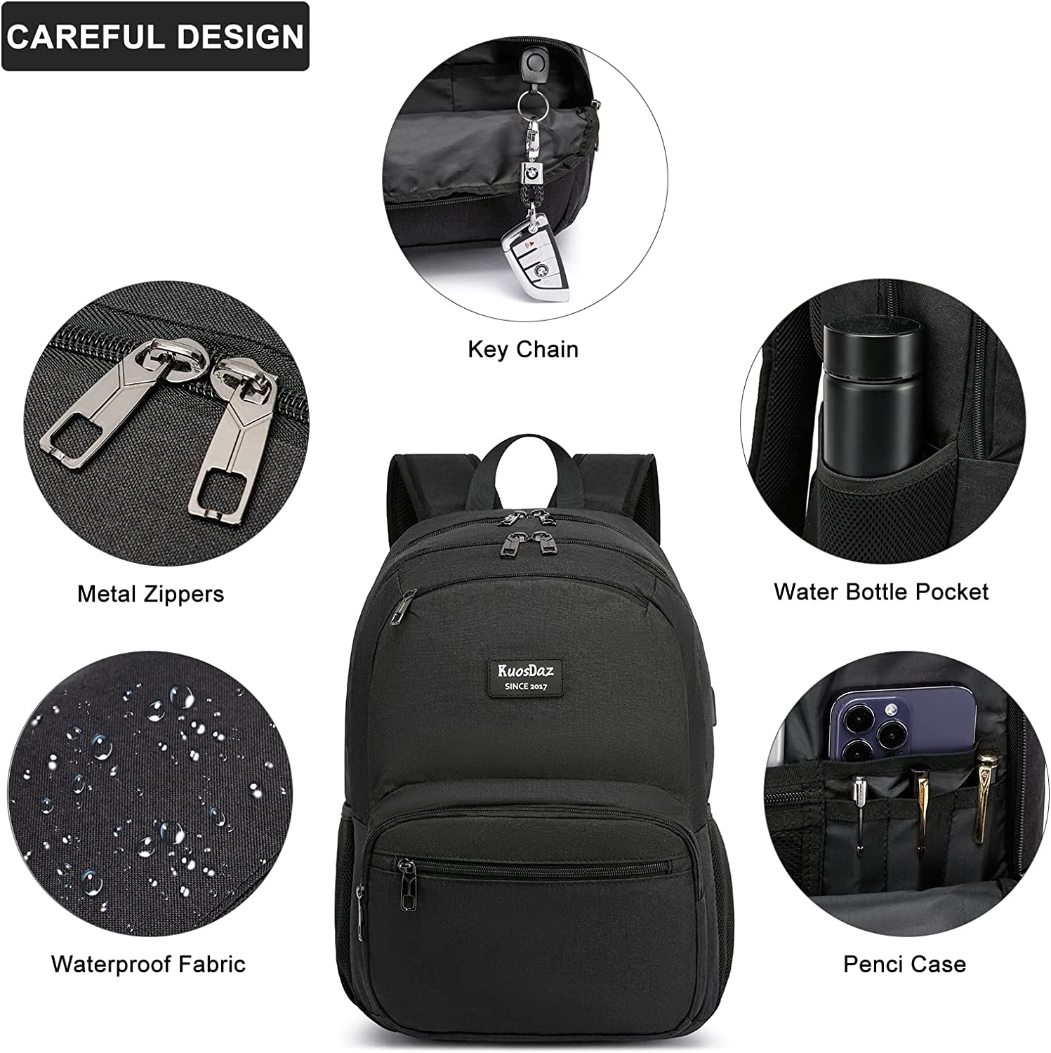 Sac à Dos OGIO Flashpoint Noir 19" - Rembourré Pour Ordinateur (Très Bon État)
