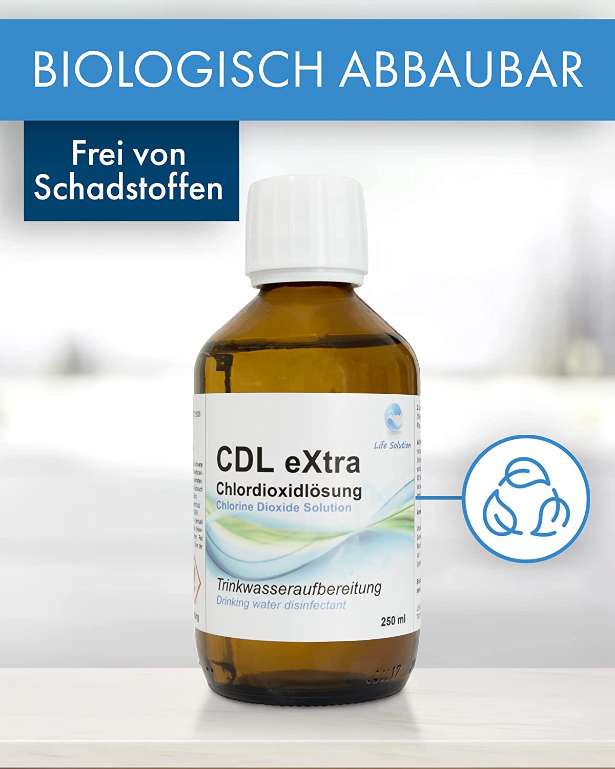 Solution de dioxyde de chlore CDL eXtra 0,3 250 ml — free download
