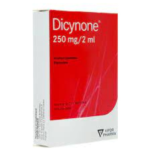 DICYNONE 250 mg/2 ml, solution injectable / 6 Ampoules