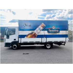 Iveco Eurocargo ML80EL16 + bâche * ascenseur