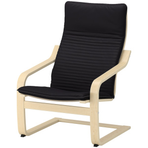 POÄNG Fauteuil, plaqué bouleau/Knisa