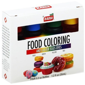 Set de 4 Colorant alimentaire BADIA