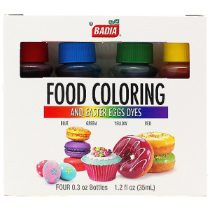 Set de 4 Colorant alimentaire BADIA