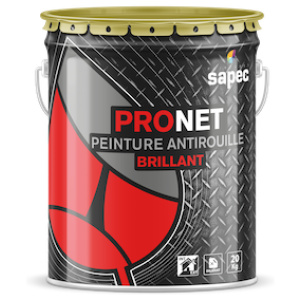 Peinture Antirouille SAPEC PRONET – Carton de 6 x1Kg