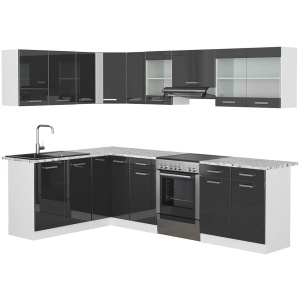 Meuble de cuisine d’angle cuisine intégrée 270 cm