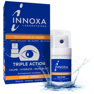 INNOXA Spray Triple Action Yeux Rouges et Paupières Irritées / 10ml