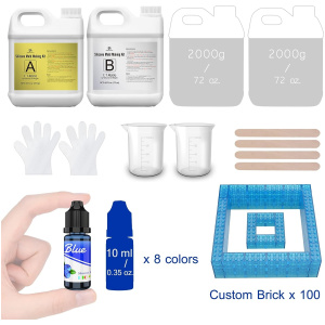 Silicone liquide avec des peintures au silicone – 4 kg / 3,8 L