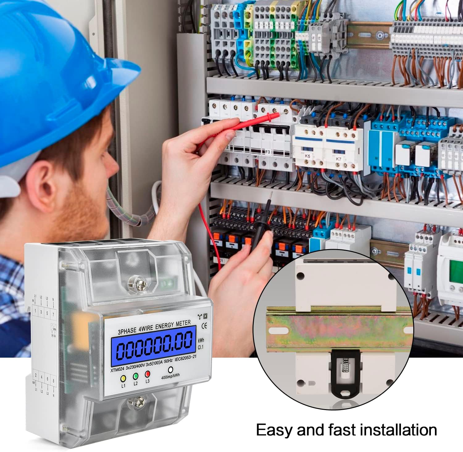 COMPTEUR 3 POSITIONS - 400AMP SOURCE, 200AMP PAR POSITION, 600V MAX