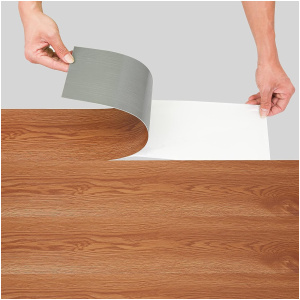 Revêtement de sol en PVC auto-adhésif – 1.95 m² – 14 tiles
