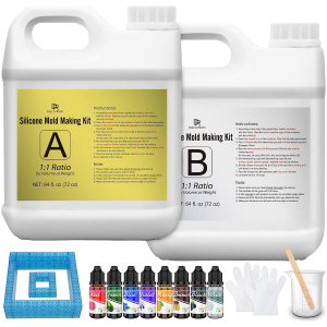 Silicone liquide avec des peintures au silicone – 4 kg / 3,8 L