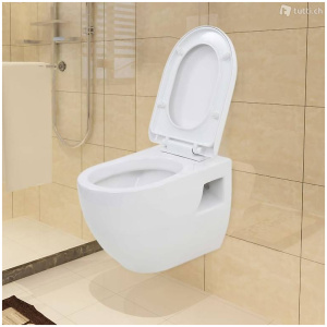 WC suspendu en céramique
