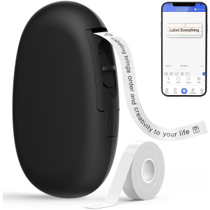 Imprimante d’étiquettes, Mini Étiqueteuse Auto-adhésive Bluetooth E10