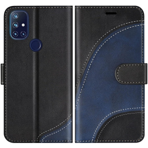 Coque pour OnePlus Nord N10 5G, Étui en Cuir