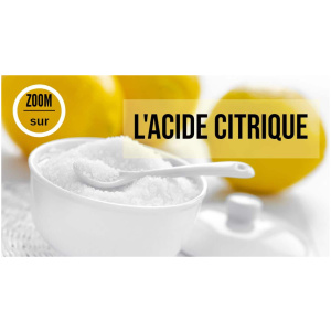 Acide citrique alimentaire