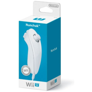 Mannette pour Nintendo Wii U – Nunchuk Blanc