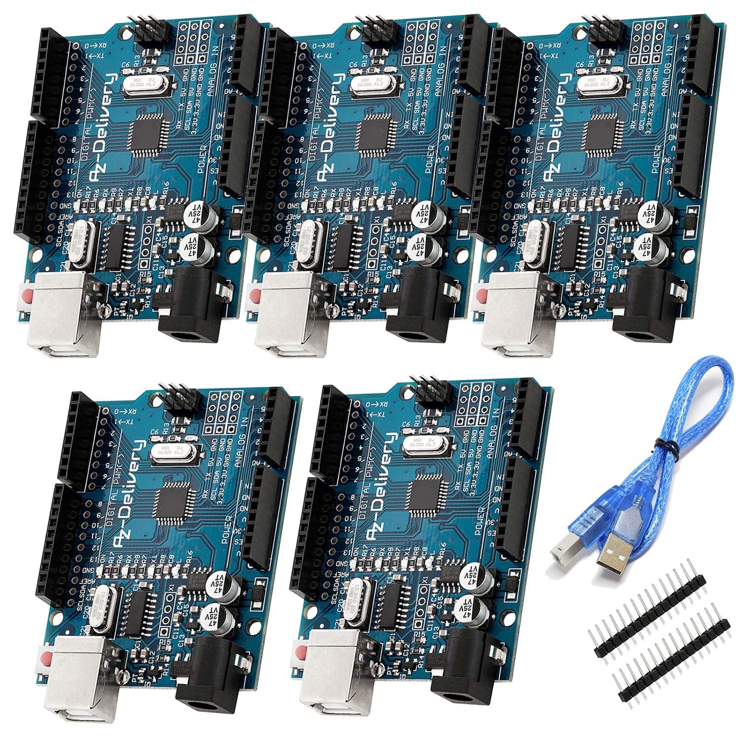 Carte Arduino UNO R3 Mirco USB Carte de développement ATmega328P