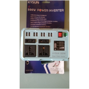 Inverseur KYSUN 500W DC 12v/24v vers AC 220-240v avec ports USB