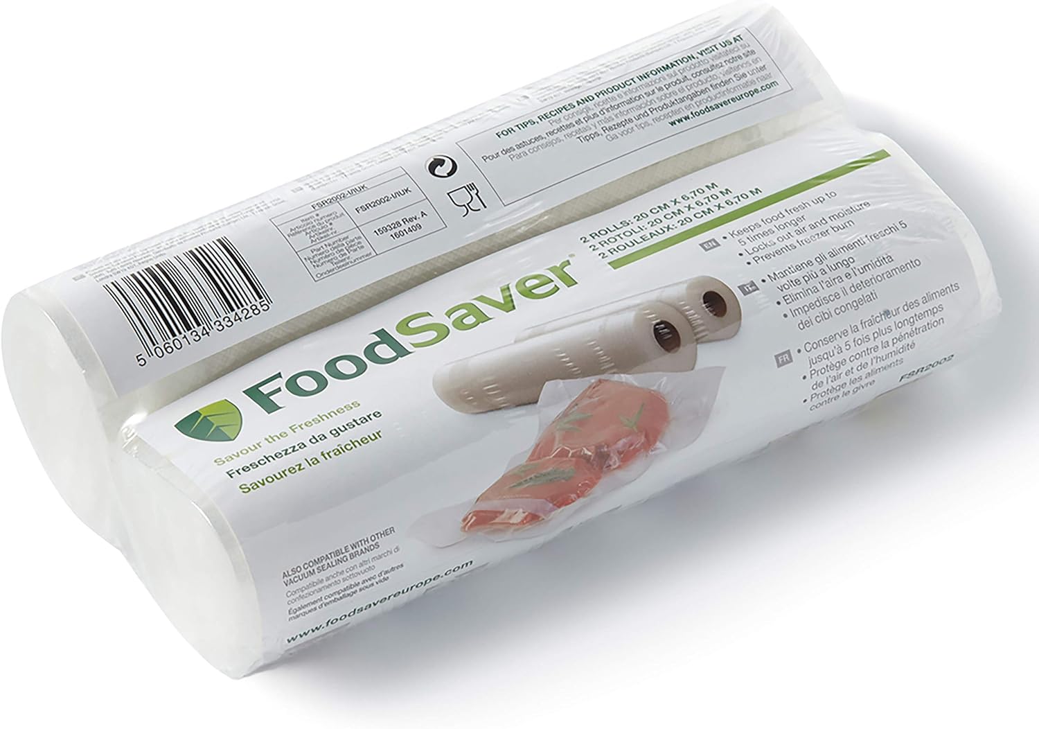 Scelleuse sous vide Foodsaver, avec rouleaux en prime Foodsaver